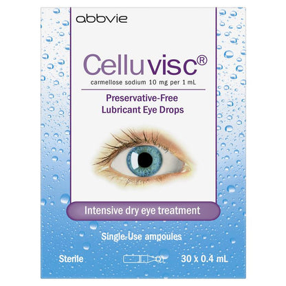 Celluvisc Eye Drops 30 x 0.4mL