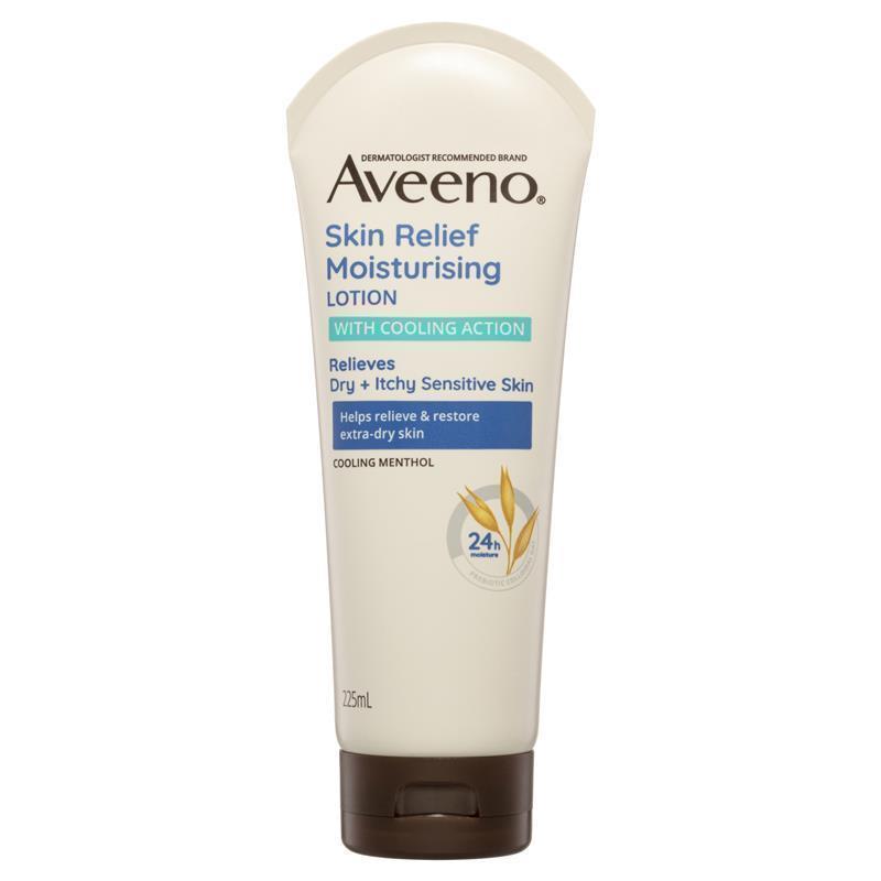 Aveeno Skin Relief Moisturising Body Lotion Cool Action 225ml