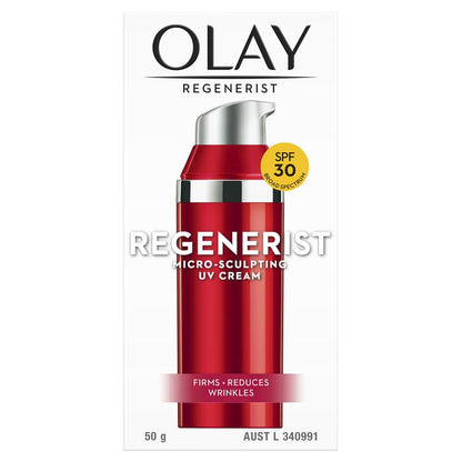 Olay Regenerist Advanced Anti-Ageing Micro-Sculpting UV Day Face Cream SPF 30 50g - GimmeNow