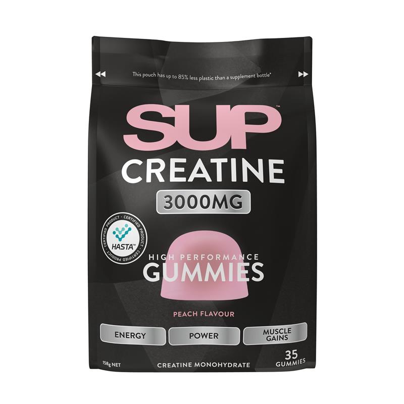 SUP Creatine Gummies Peach 35