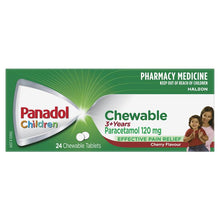 Panadol Children Chewable Tablets 3 Years+ 24 Tablets
