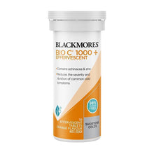 Blackmores Bio C 1000 Echinacea + Zinc 10 Effervescent Tablets - GimmeNow