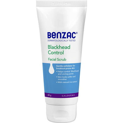Benzac Blackheads Facial Scrub 60g