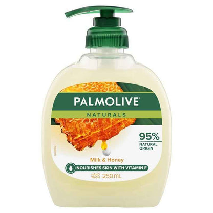 Palmolive Naturals Softwash Hand Wash Milk & Honey 250ml