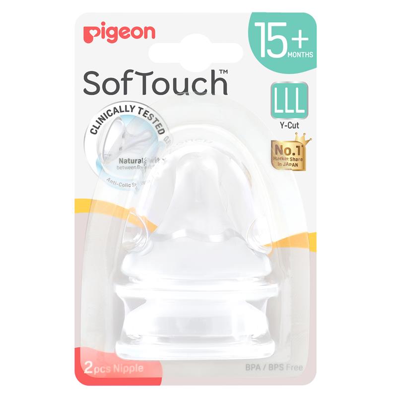Pigeon SofTouch Teat LLL 2Pack