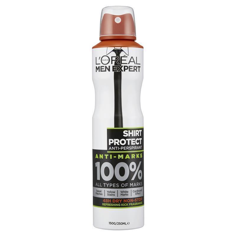 L'Oreal Men Expert Deodorant Shirt Protect Aerosol 250ml