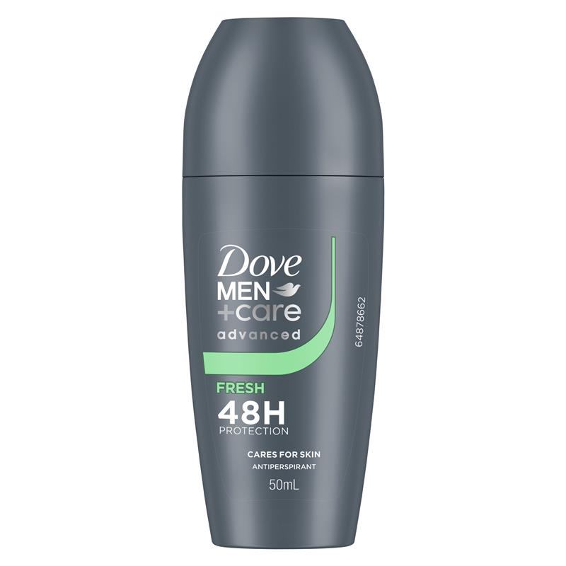 Dove Men+ Care Antiperspirant Deodorant 48h Roll On Fresh 50ml