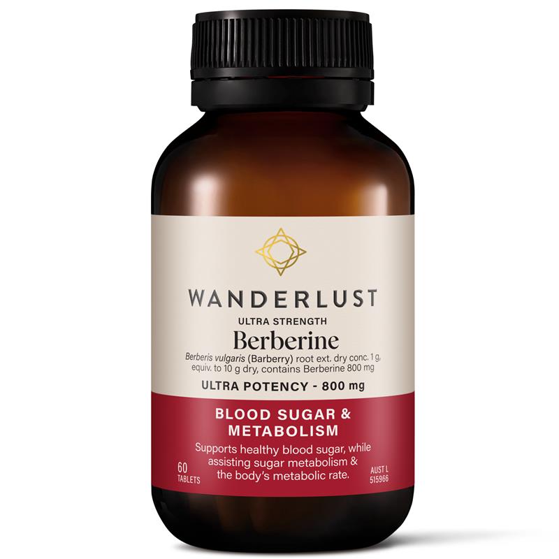 Wanderlust Berberine 60 Capsules