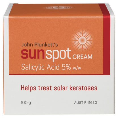 John Plunketts Sunspot Cream 100g