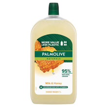 Palmolive Naturals Softwash Hand Wash Refill Milk & Honey 1L