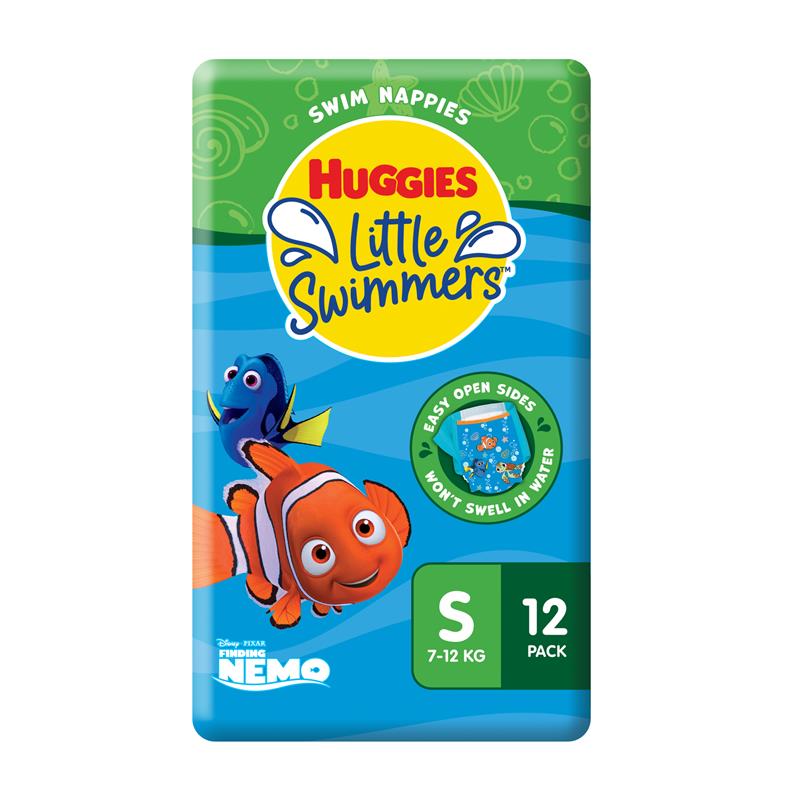 Huggies Little Swimmers Swim Nappies Small (7-12kg) 12 Pack