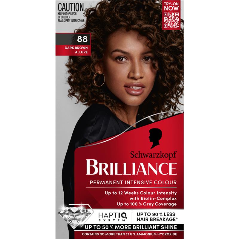 Schwarzkopf Brilliance 88 Dark Brown Allure