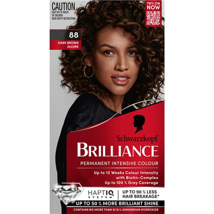 Schwarzkopf Brilliance 88 Dark Brown Allure