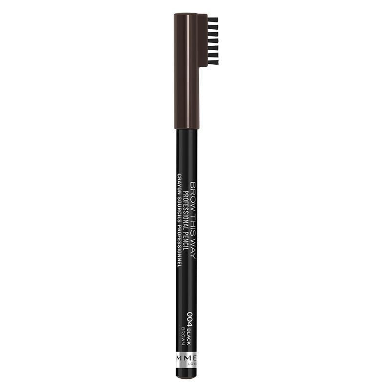 Rimmel Brow Pencil Black Brown - GimmeNow