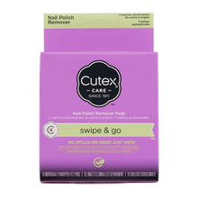 Cutex Swipe & Go Nail Polish Remover Pads 10 Pack