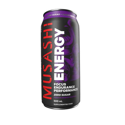 Musashi Energy Purple Grape 500ml
