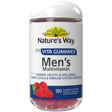 Nature's Way Adult Vita Gummies Men's Multivitamin 180 Gummies Exclusive Size