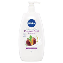 NIVEA Passionfruit & Monoi Oil Shower Gel Body Wash 1L