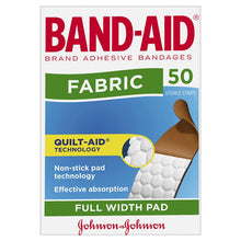 Band-Aid Adhesive Fabric Strips 50 Pack