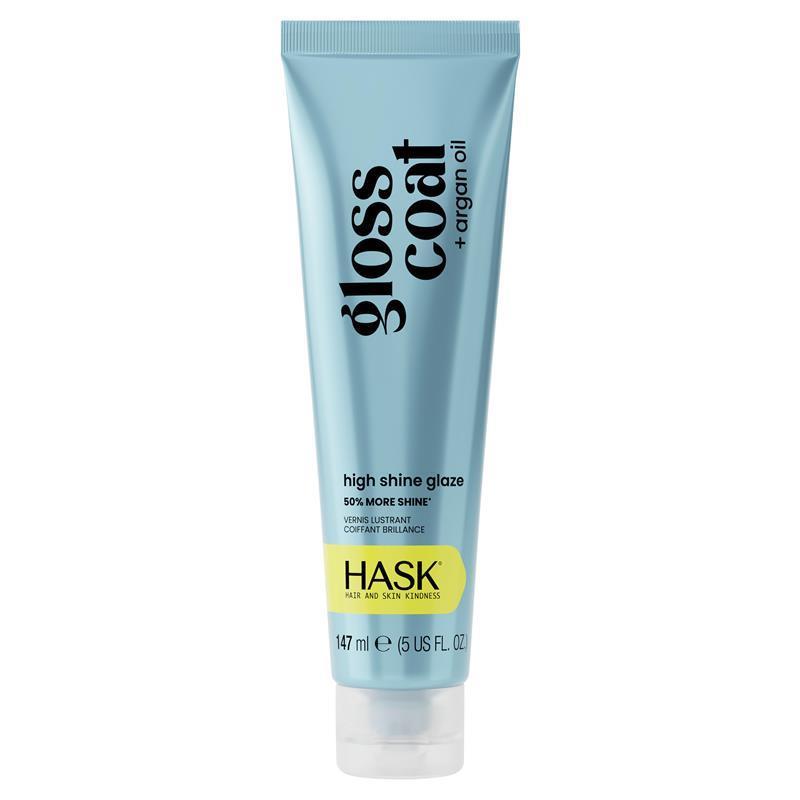 Hask Gloss Coat + Argan Oil High Shine Glaze 147ml