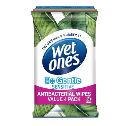 Wet Ones Be Gentle Sensitive Value 4 Pack