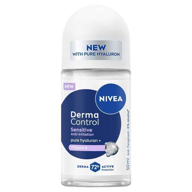 NIVEA Women Deodorant Roll On Derma Control Sensitive 50ml