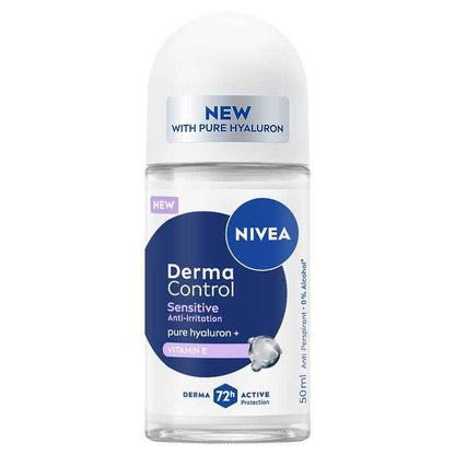NIVEA Women Deodorant Roll On Derma Control Sensitive 50ml