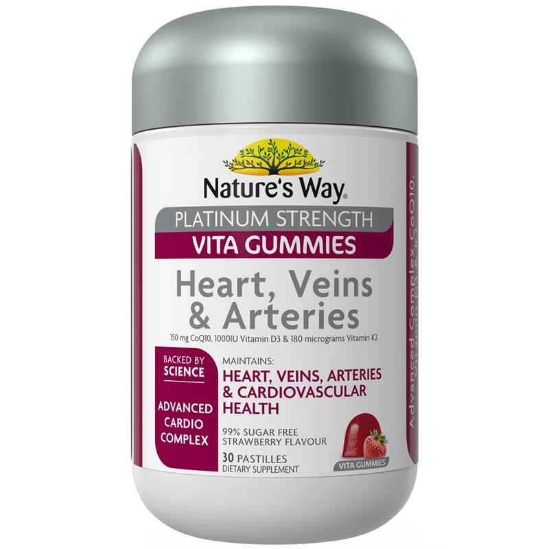 Nature's Way High Strength Adult Vita Gummies Heart & Arteries 30 Gummies