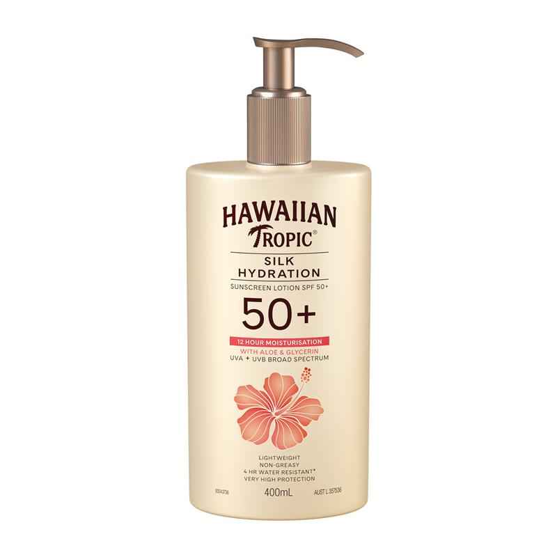 Hawaiian Tropic SPF 50+ Silk Hydration Body 400g