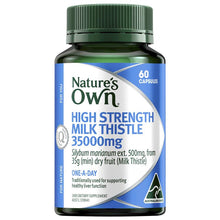 Nature's Own Milk Thistle 35000mg 60 Capsules - GimmeNow