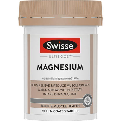 Swisse Ultiboost Magnesium 60 Tablets