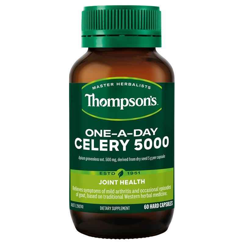 Thompson's One-A-Day Celery Seed 5000mg 60 Capsules