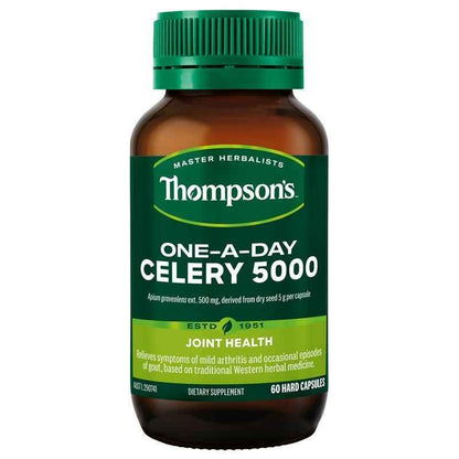 Thompson's One-A-Day Celery Seed 5000mg 60 Capsules