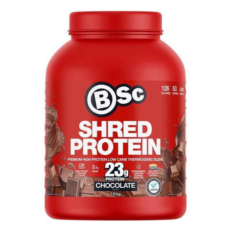 BSc Shred Protein Chocolate 1.8kg Tub
