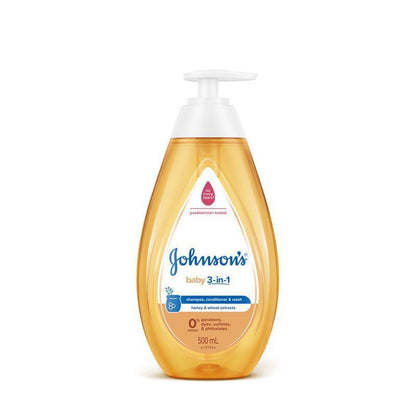 Johnson & Johnson Baby Shampoo & Conditioner Gentle 500mL