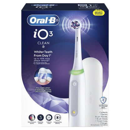 Oral B Power Toothbrush iO 3 Series Clean & Whiten White
