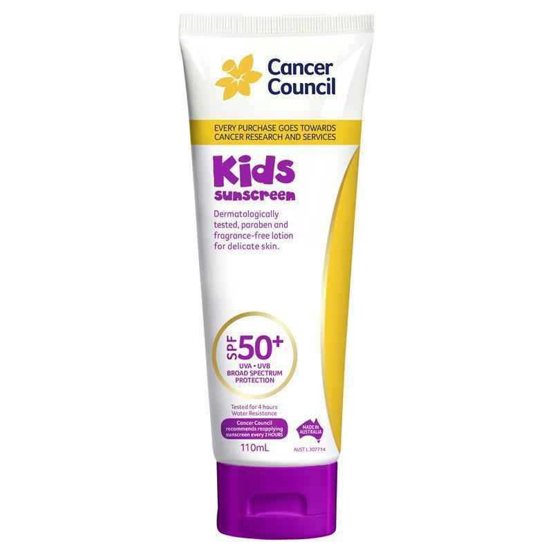 Cancer Council SPF 50+ Kids 110ml Tube