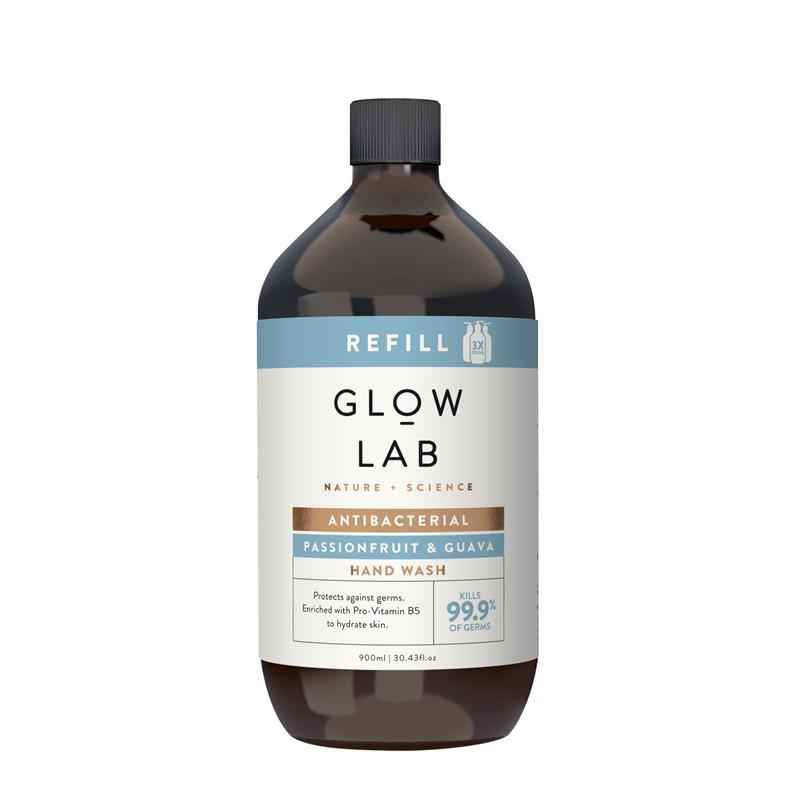 Glow Lab Antibacterial  Passionfruit & Guava Hand Wash Refill 900ml