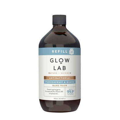 Glow Lab Antibacterial  Passionfruit & Guava Hand Wash Refill 900ml