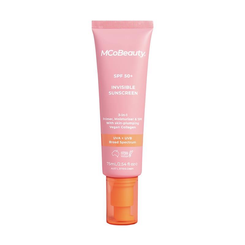 MCoBeauty SPF50+ 3 in 1 Invisible Sunscreen 75ml