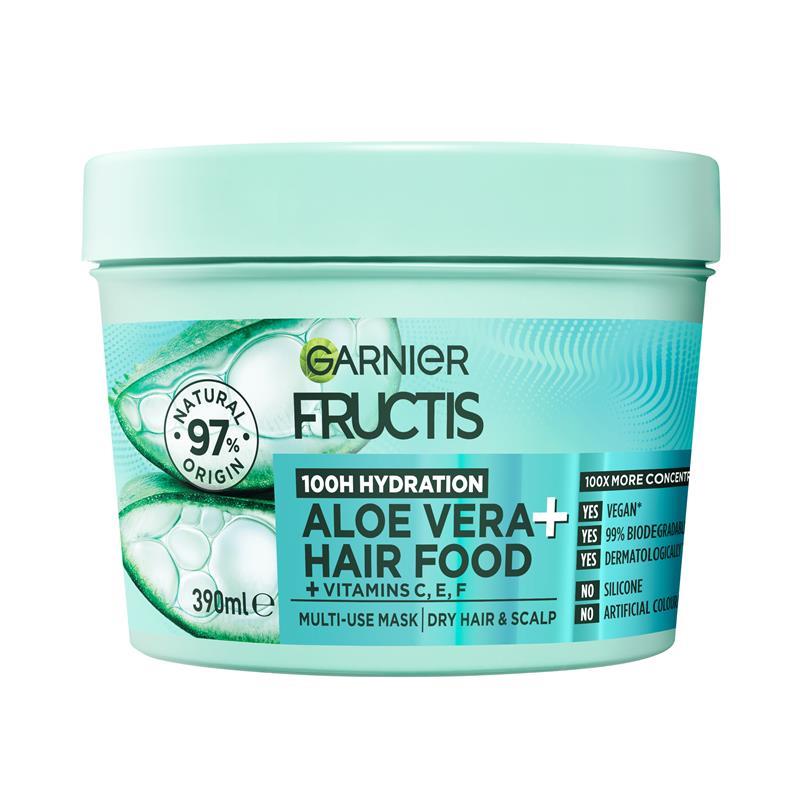 Garnier Fructis Hair Food Hydrating Aloe Vera 3-in-1 Mask Treatment  390ml