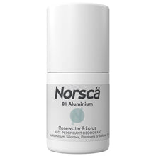 Norsca Aluminium Free Rosewater and Lotus Roll On 50ml
