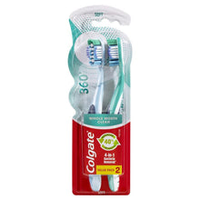 Colgate 360 Whole Mouth Clean Compact Head Toothbrush Soft 2pk - GimmeNow