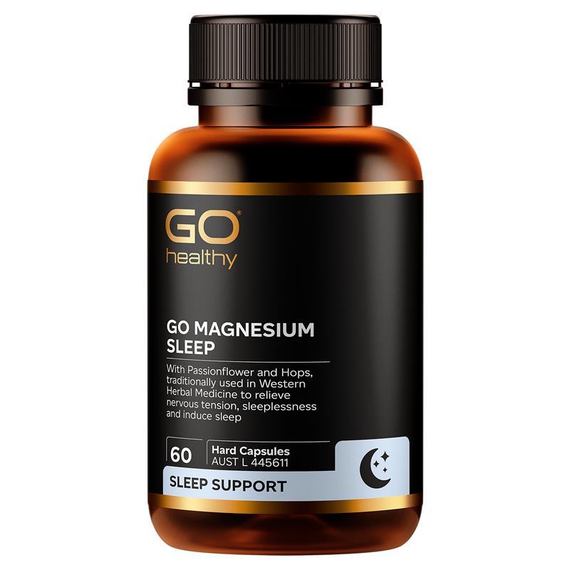GO Healthy Magnesium Sleep 60 Vege Capsules
