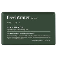 Freshwater Farm Australia Hemp Seed Oil Hydrating Body Bar 200g