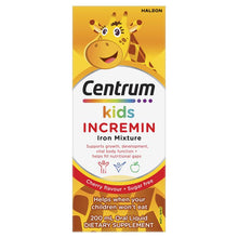 Centrum Kids Incremin Iron Mixture Cherry Flavour 200ml - GimmeNow