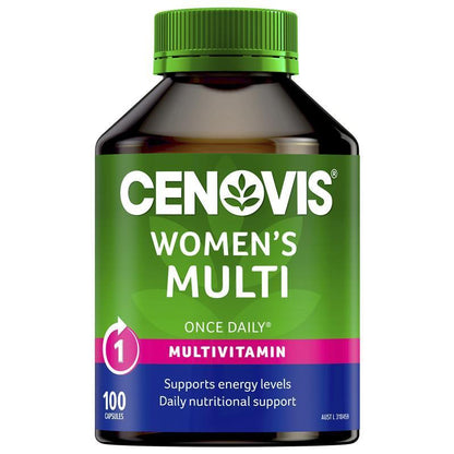 Cenovis Once Daily Women's Multivitamins & Minerals 100 Capsules - GimmeNow
