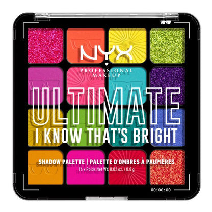NYX Ultimate Shadow Palette 16-Pan I Know That'S Bright