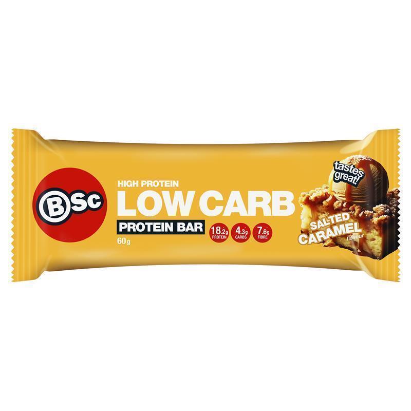 BSc High Protein Low Carb Bar Salted Caramel 60g