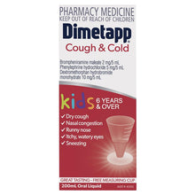 Dimetapp Cough and Cold 200mL